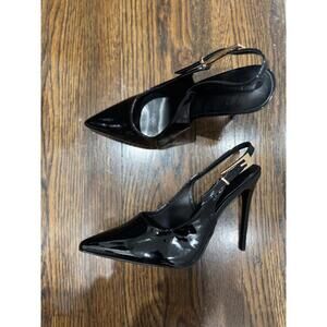 Slingback pump heels